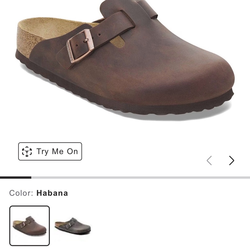 Birkenstock Habana Leather Clogs